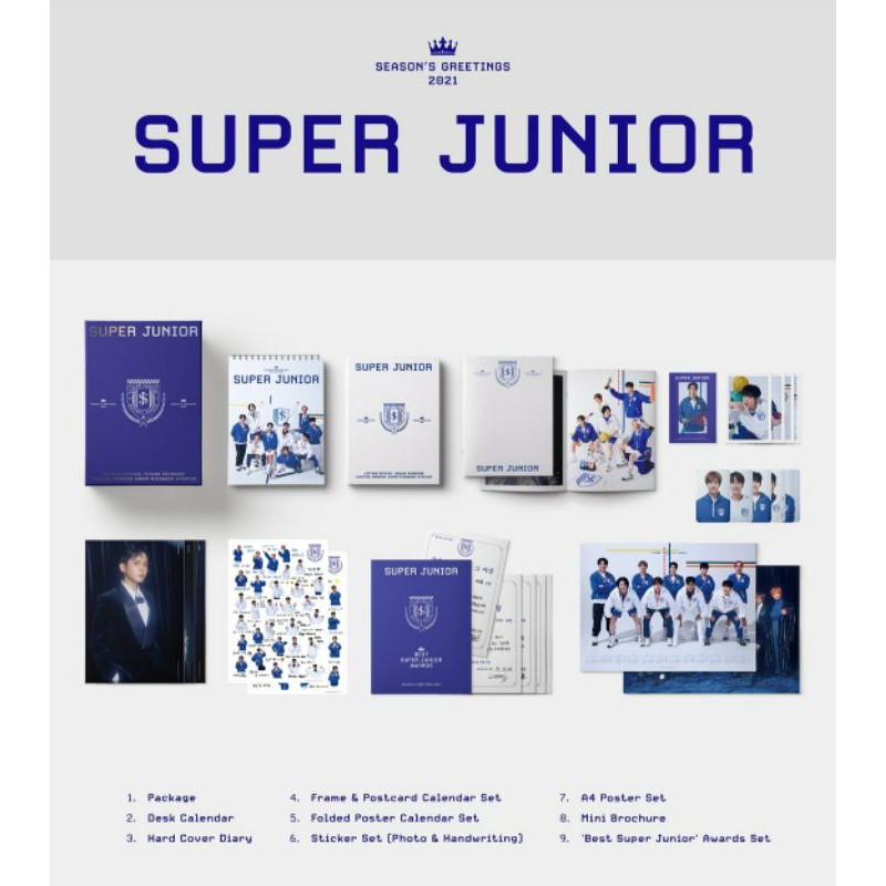 SEASON GREETING 2021 SUPER JUNIOR