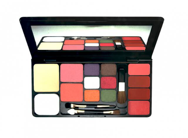 Viva Queen Makeup Kit | Palette Lengkap Eyeshadow Blush Lisptick Bedak