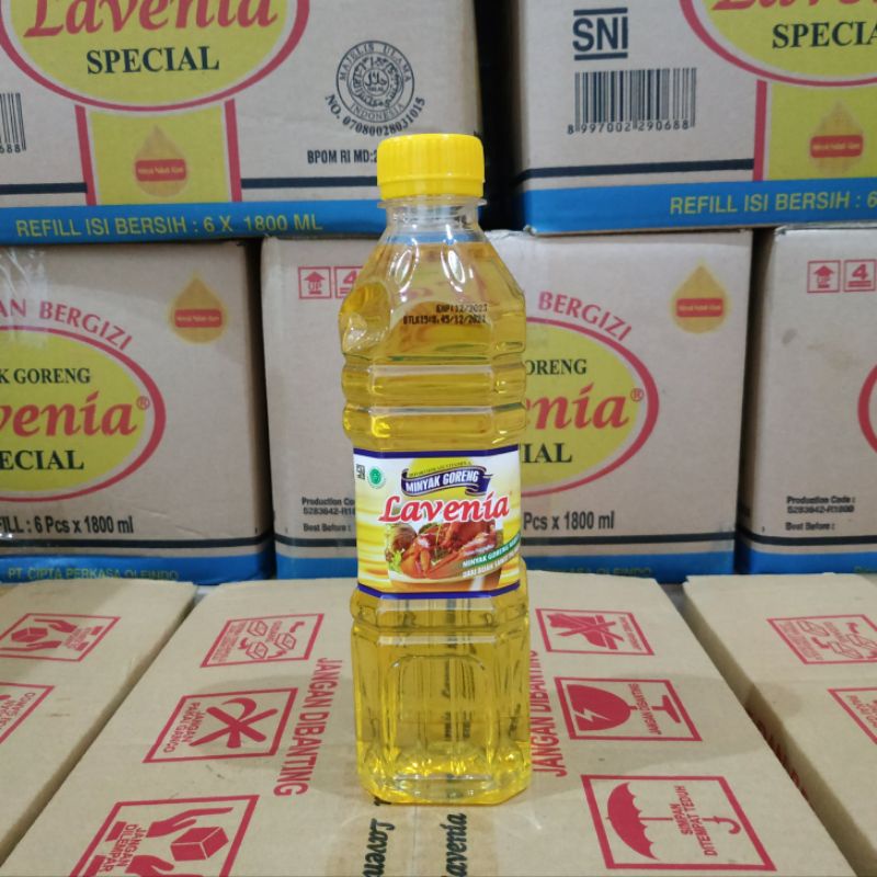 

Minyak Goreng Lavenia Botol 450mL