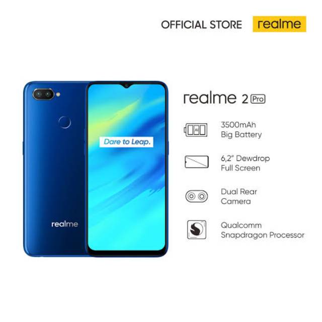 Realme 2 Pro 6/64 New garansi resmi