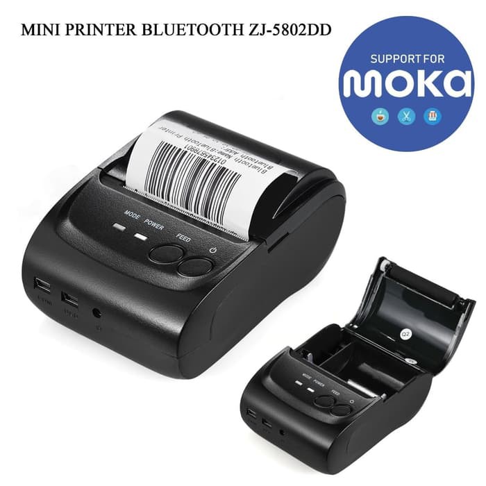 Printer mini Bluetooth Zjiang ZJ-5802DD