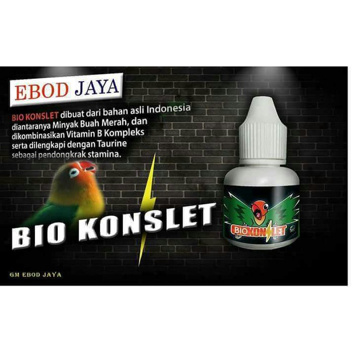 Promo bio konslet ebod jaya membuat lovebird gacor jinak konslet Murah