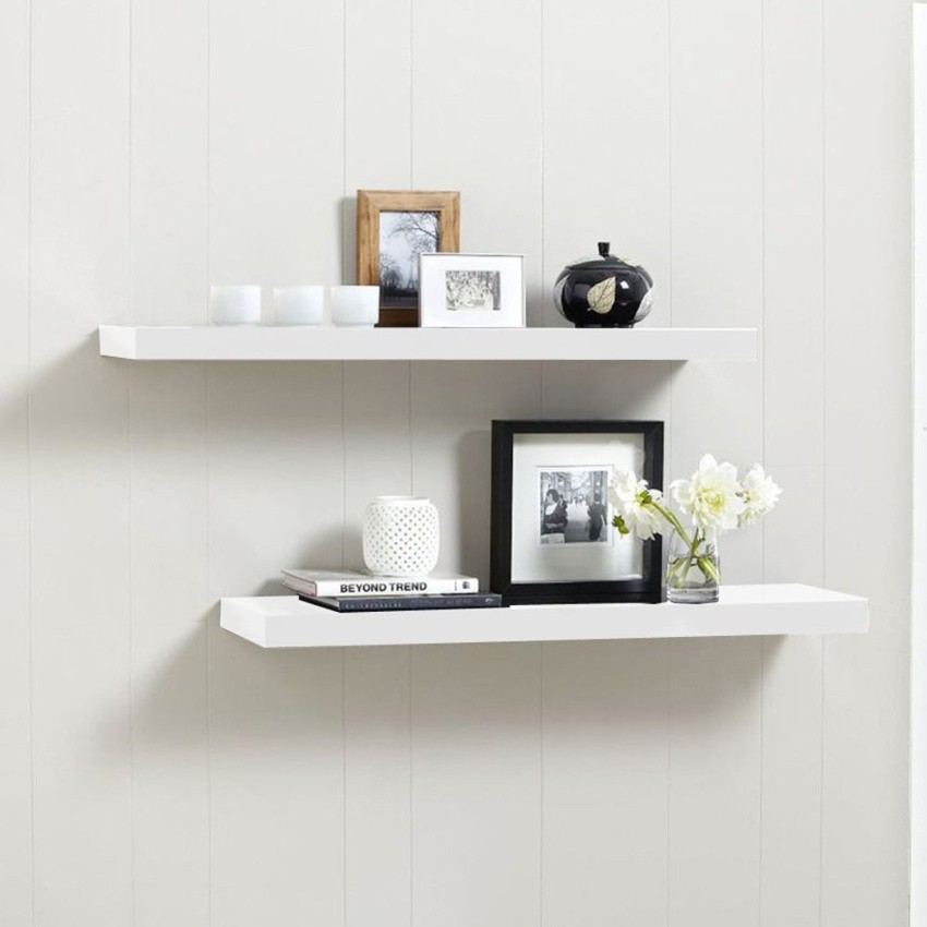 Promo 3 Buah Ambalan / Rak Dinding Minimalis / Floating Shelves 30 x 12 cm