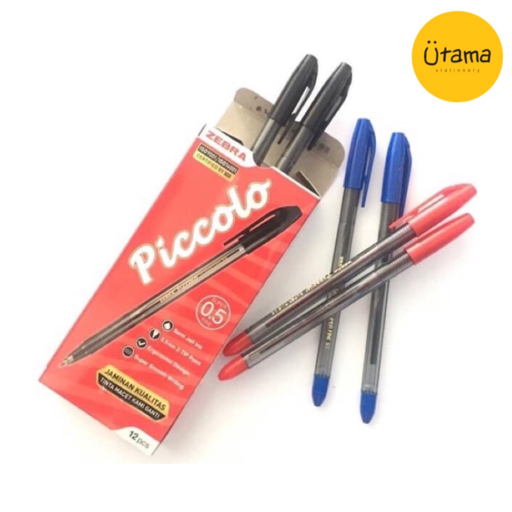 

Bolpen Zebra Piccolo Semi Gel 0.5/0.7/Ballpoint/Bolpoin/Pena/Ballpen/Pulpen