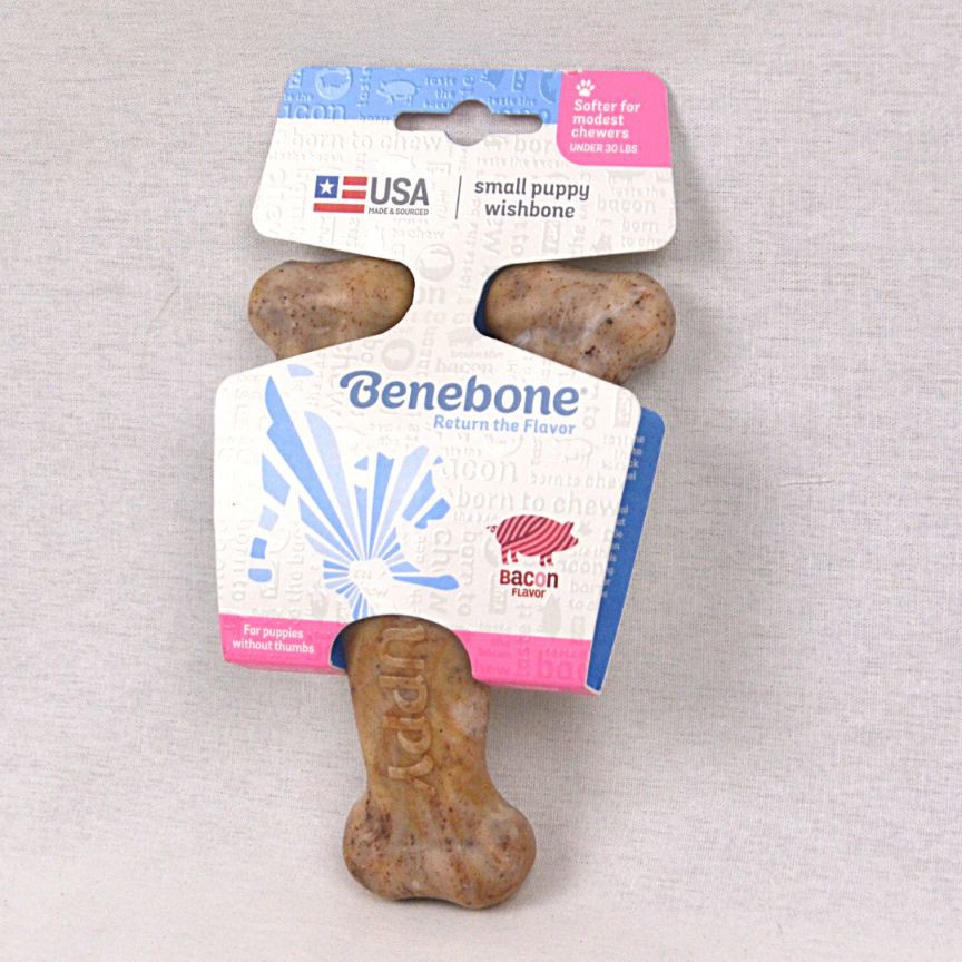 

Mainan Anjing BENEBONE Wishbone Bacon Small