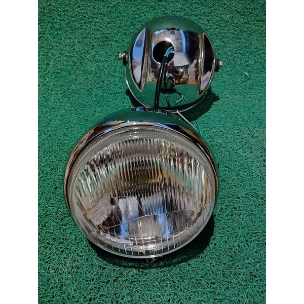 lampu CB125 set reflektor autopal lampu depan CB125 headlamp CB125 batok CB125