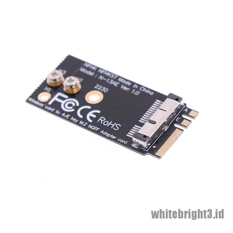 &lt; White3 &gt; BCM94360CS2 BCM943224Pciebt2 Modul Kartu wireless WIFI 12 + 6 Pin Ke NGFF