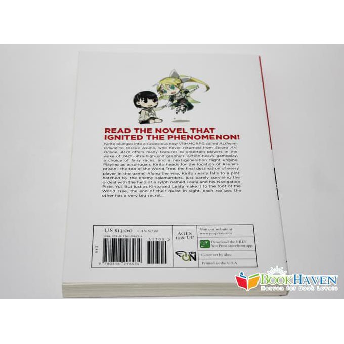 Light Novel Sword Art Online Vol. 4 Fairy Dance (English)