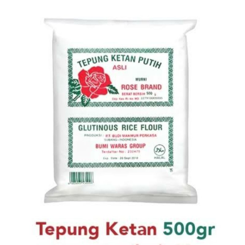 

Rose Brand Tepung Ketan Putih 500g