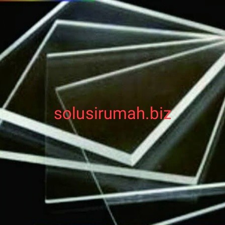 Acrylic Akrilik Sheet Custom mika Lembaran 3mm /100cm bening trans