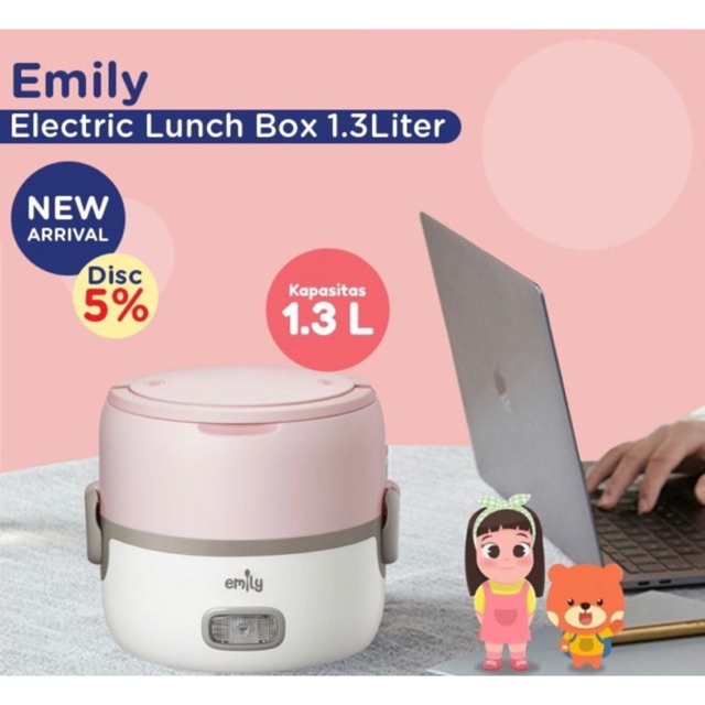 EMILY ELECTRIC LUNCH BOX 1,3 Liter