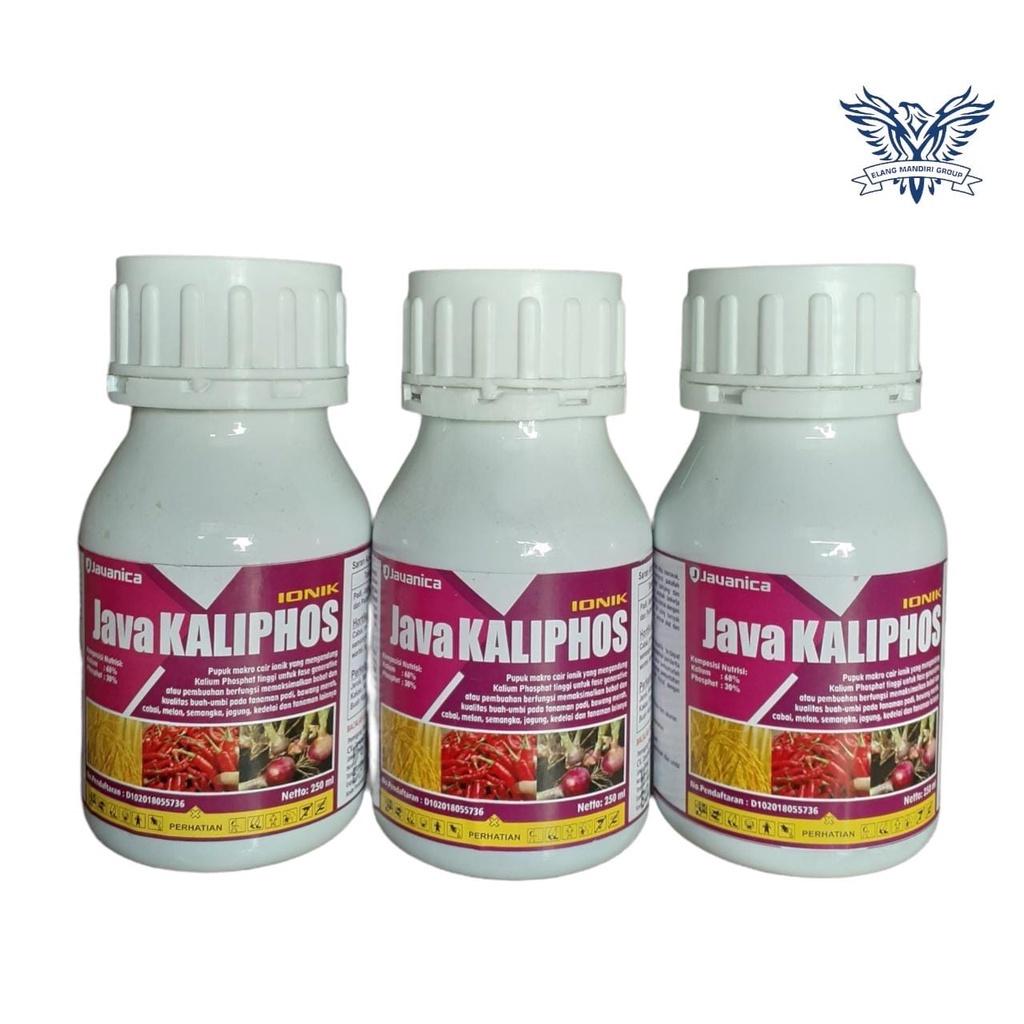 Java Kaliphos 250ml Pupuk Kalium Phosphat Cair Ionik 100% Original Kalium 68% &amp; Phosphat 30%