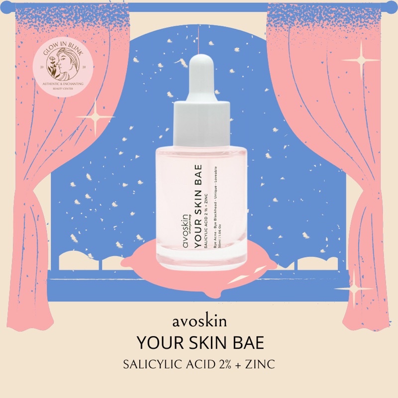 AVOSKIN Your Skin Bae Serum Salicylic Acid 2% + Zinc