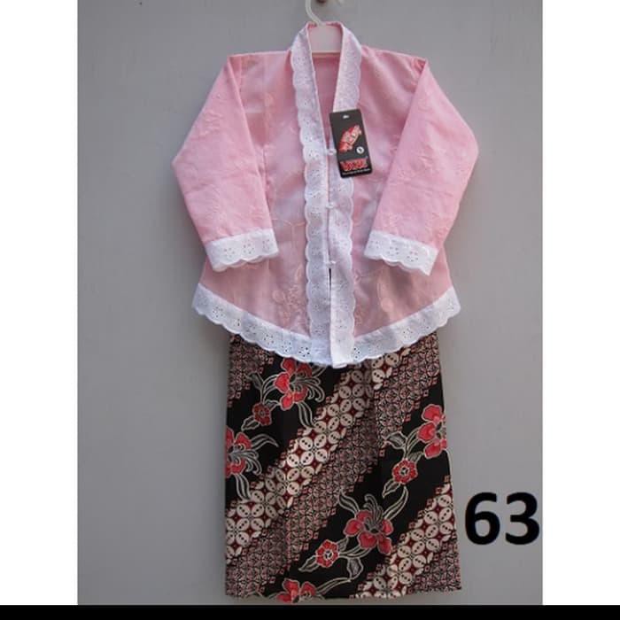 Terpopuler Setelan Kebaya Anak Tk/Paud/Kebaya Putih/Kebaya Encim/Kebaya Putih