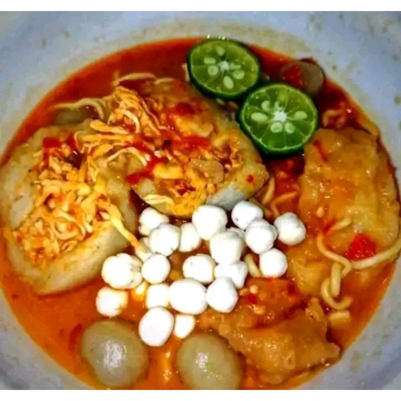 

baso aci ayam suwir pedas nampol