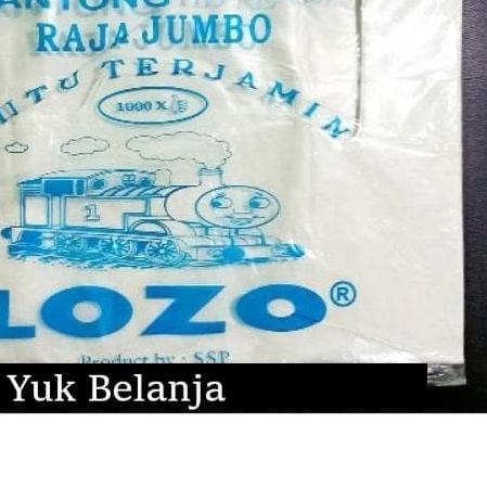 

Kantong Plastik Lozo 50 Putih - Kresek RAJA JUMBO 50 - Kantong