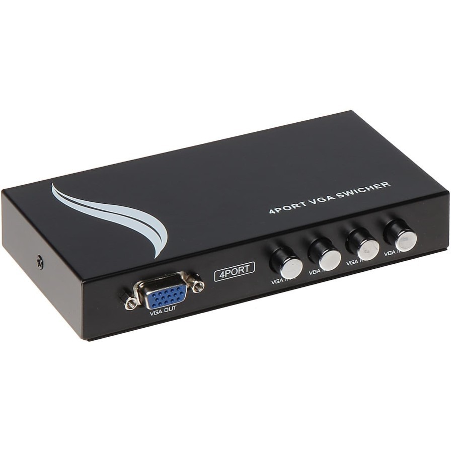 SWITCHER VGA 4 INPUT 1 OUTPUT 16:9 - VGA SWITCH 4 PORT  4-1