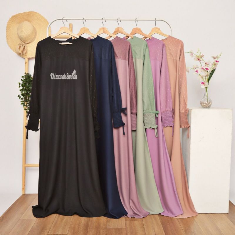 shafeeya Khizaanah Sunnah | Gamis set khimar