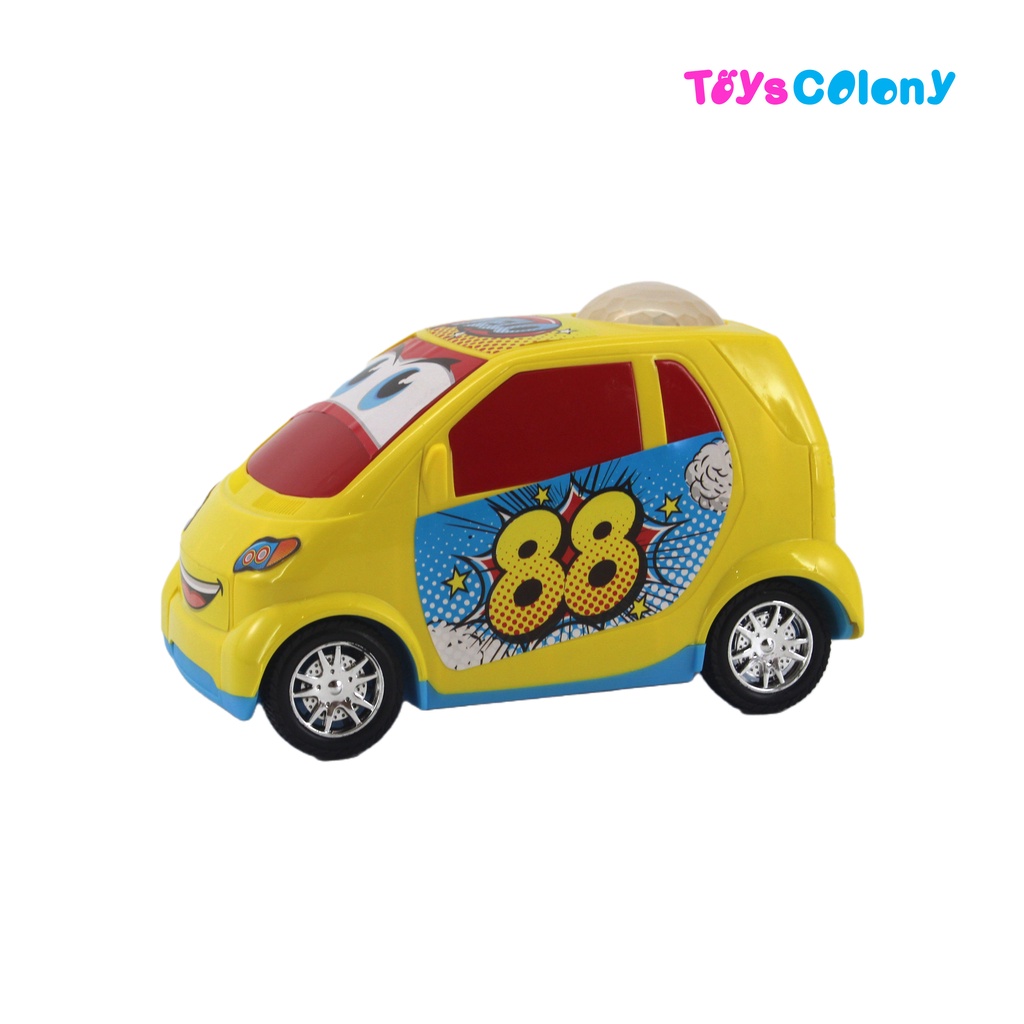 MOBIL SMART CAR CARTOON BLUX N FRIEND / MAINAN ANAK