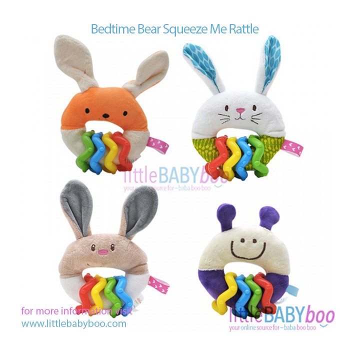 Bedtime Bear Squeeze Me Rattle