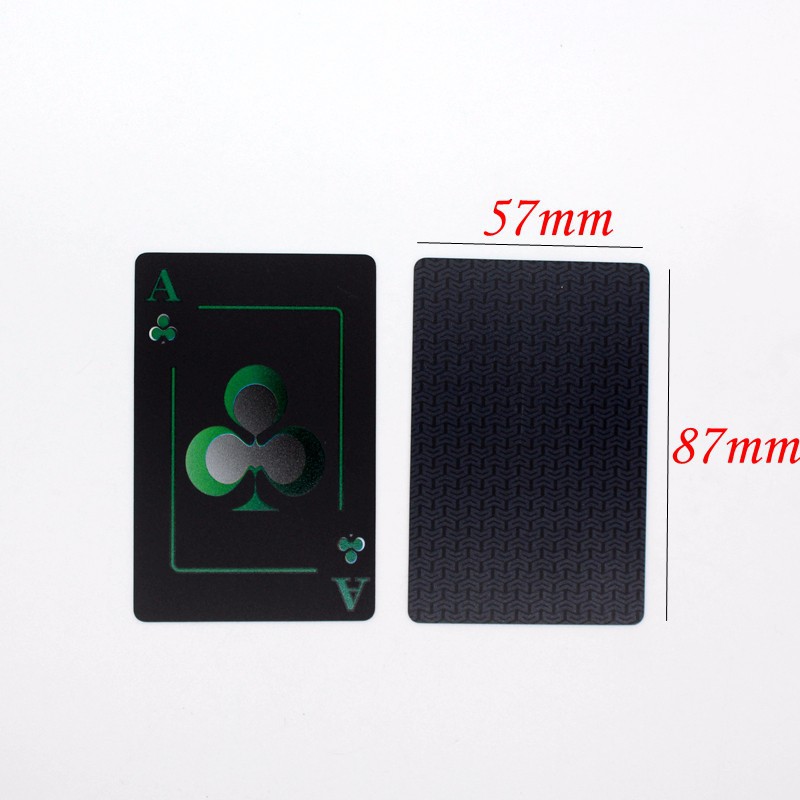 Kartu Remi Eksklusif - Waterproof PVC Poker Playing Cards Novelty High Quality Collection Board Game