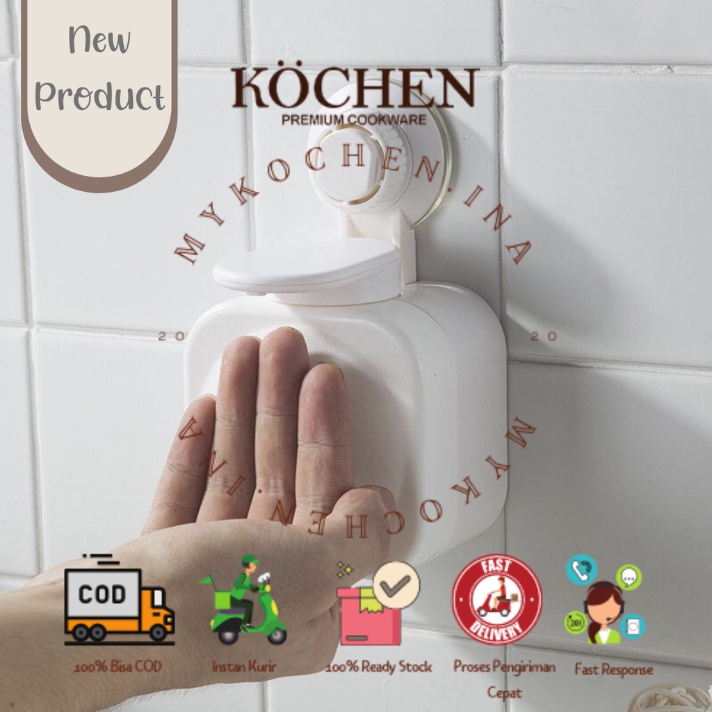 MYKOCHEN.INA Botol Sabun Cuci Tangan Gantung Hand Wash Hand Soap Bottle Soap Dispenser Aesthetic Estetik Minimalis Serbaguna