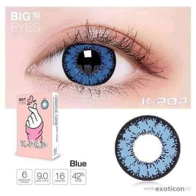 [ Normal ] HARGA PROMO : SOFTLENS KPOP COLOR 16mm