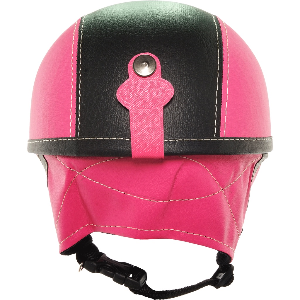 Helm Anak Untuk Usia 1-4 Tahun Polos -Pink Hitam