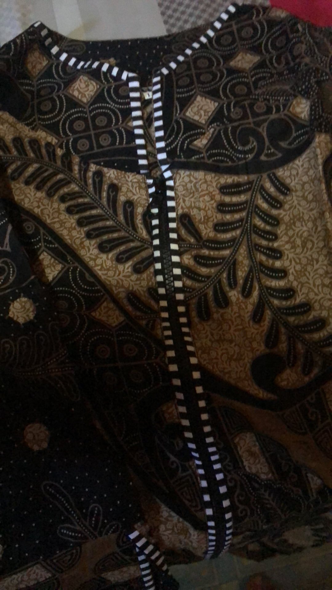 Batik Wanita Asj Sa Hrb026 Kenongo Kemeja Tosca Pendek