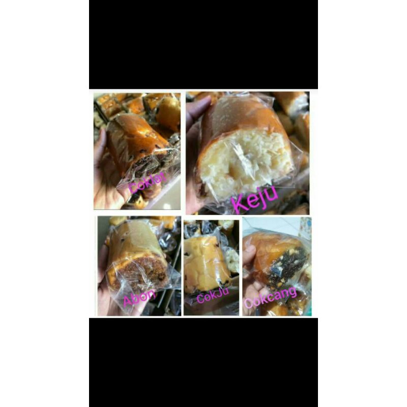 

roti gulung fresh baked
