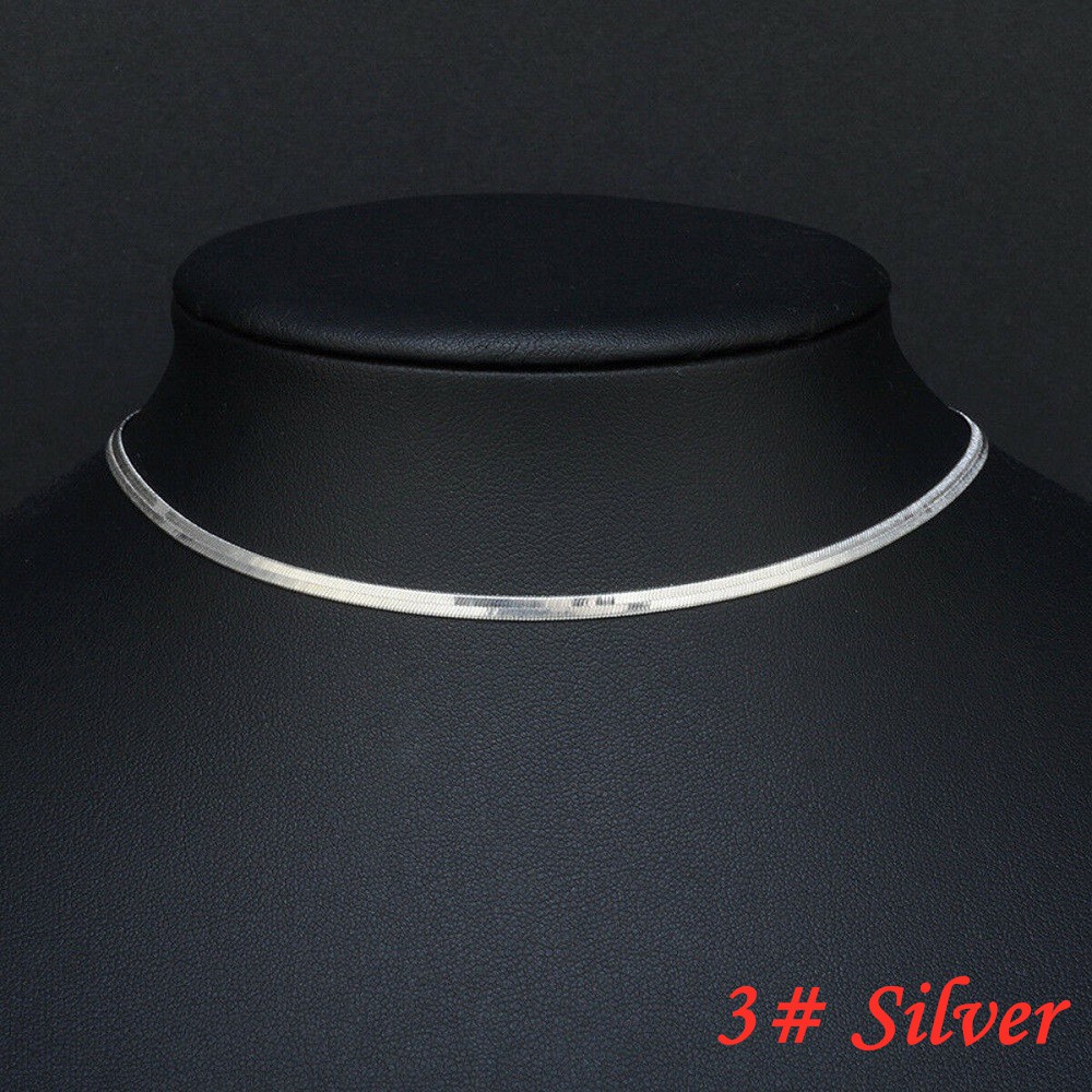 Korean Long Section Pendant Elegant Necklace Women Ladies Simple Accessories Fashion Jewelry Decor-3# Silver