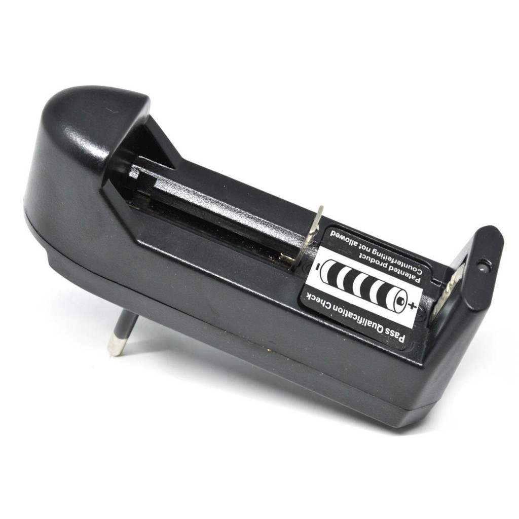 Batu Baterai Cell Charger 18650 (Spring Strip Slot) - A-CC-01