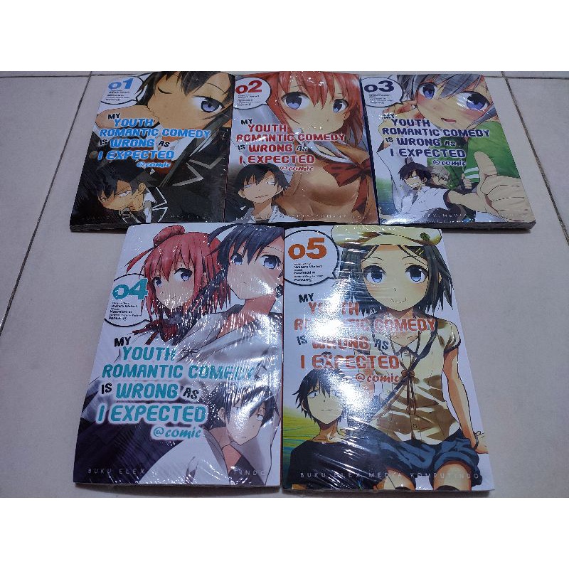 buku komik my youth romantic comedy is wrong as I expected satuan
