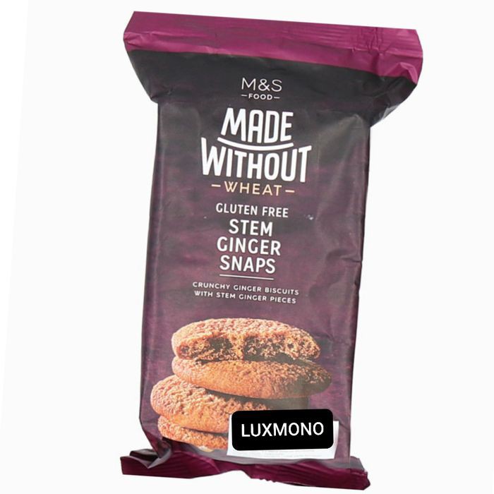 

MARKS & AND SPENCER STEM GINGER GLUTEN FREE COOKIES BISCUITS BISKUIT