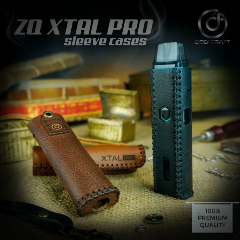 Premium Sleeve Case Xtal Pro Free Tali Lanyard / Holder Casing Zq Xtal Pro Leather Sleeve