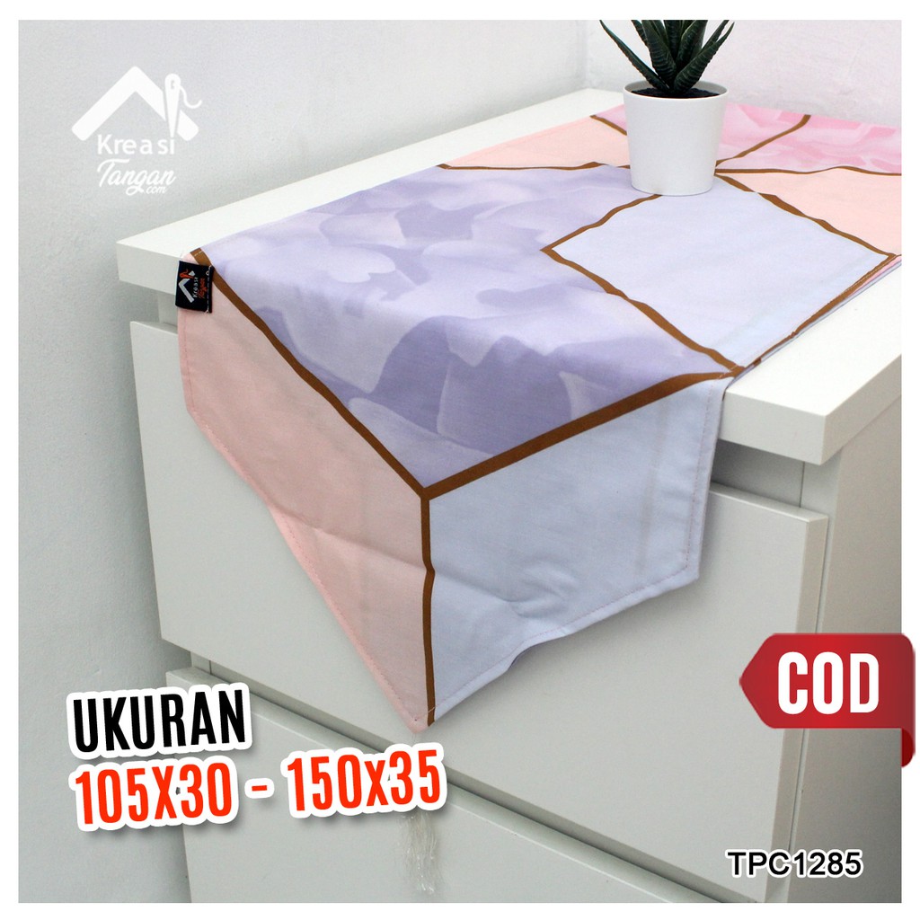 Taplak Meja / Table Runner Ukuran 105x30 - 150x35 TPC1285