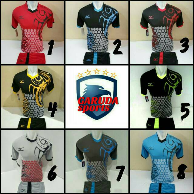 Baju voli jersey setelan volly mizuno