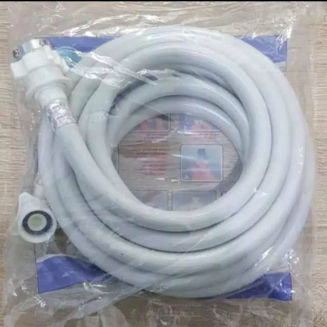 Selenoid Inlet Mesin Cuci Multi - Water Valve Single Lurus 180 Derajat Inled 5 Meter