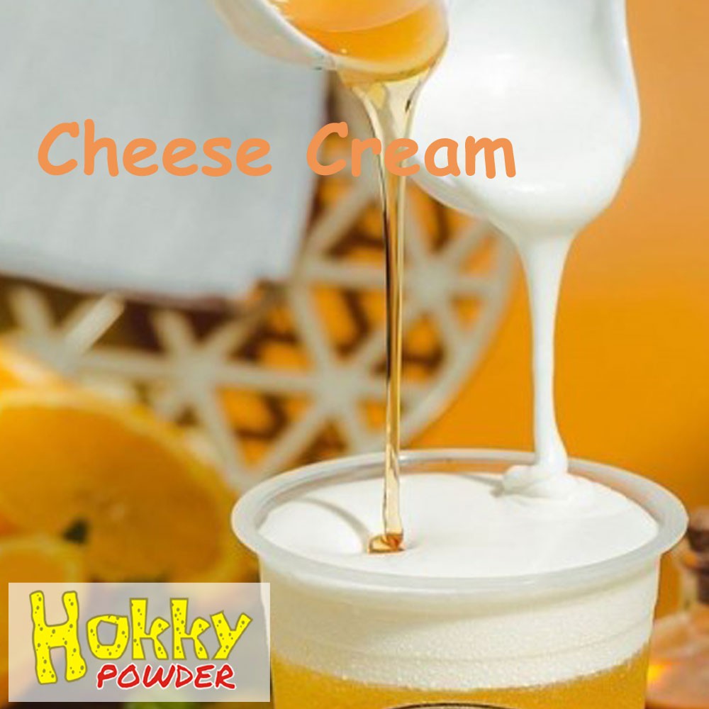 

PREMIUM Topping Cheese Cream 1 Kg / Cheese Tea Foam Powder / Cream Cheese 1Kg / Cheesecream