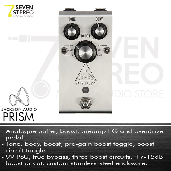 Jackson Audio Prism Preamp Boost Pedal