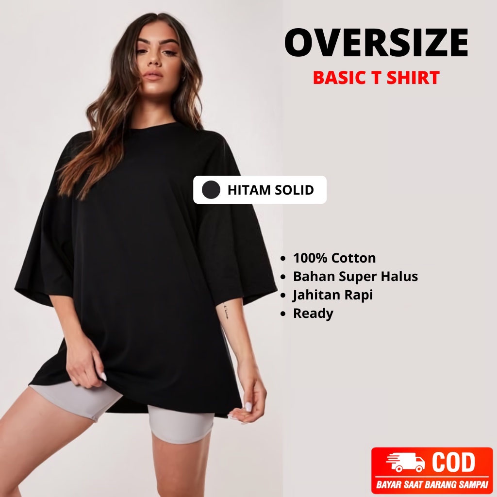 [Oversize] BAJU KAOS OVERSIZE / OVERSIZE T-SHIRT / KAOS POLOS UNISEX