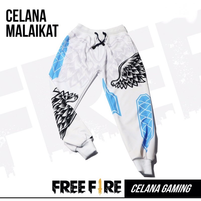 CELANA ANGELIC FREE FIRE CUSTOM LOGO GUILD