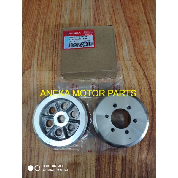 Jual Kaki Lawan Rumah Kampas Kopling Kharisma Supra X Kph Set Aneka Motor Shopee Indonesia