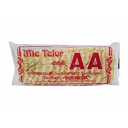 

AA Mie Telur 220gram Mi Telur Keriting / Mie Telor / Mie Kering AA / Mi Telor / Mi Telur