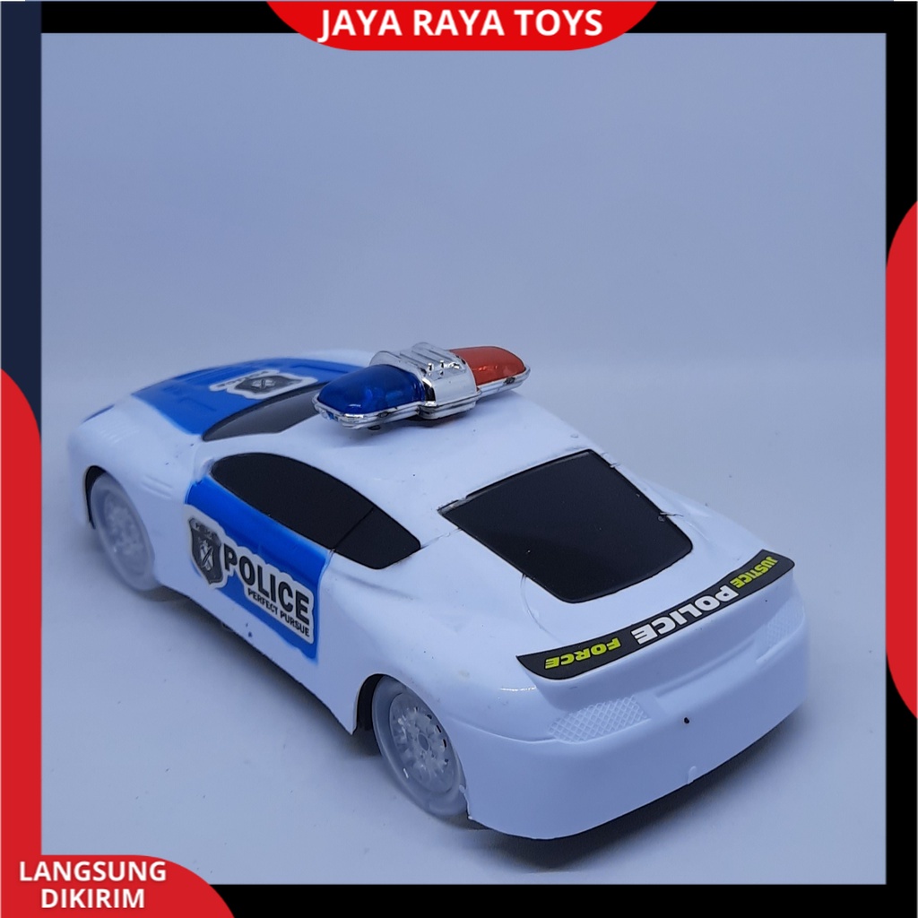 ( BISA COD ) PROMO Mainan Anak Mobil Polisi Baterai Super Police Car Ada Musik Dan Lampu / Mainan Anak Laki Laki SNI Murah