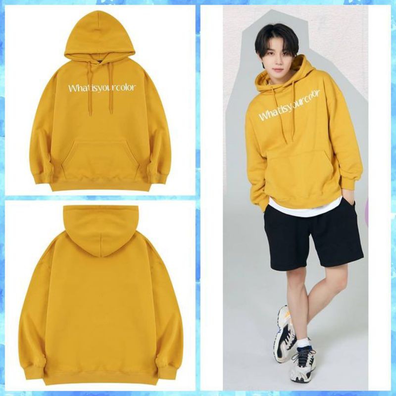 Jaket Hoodie Jumper NCT 127 Jungwoo What its Your Color