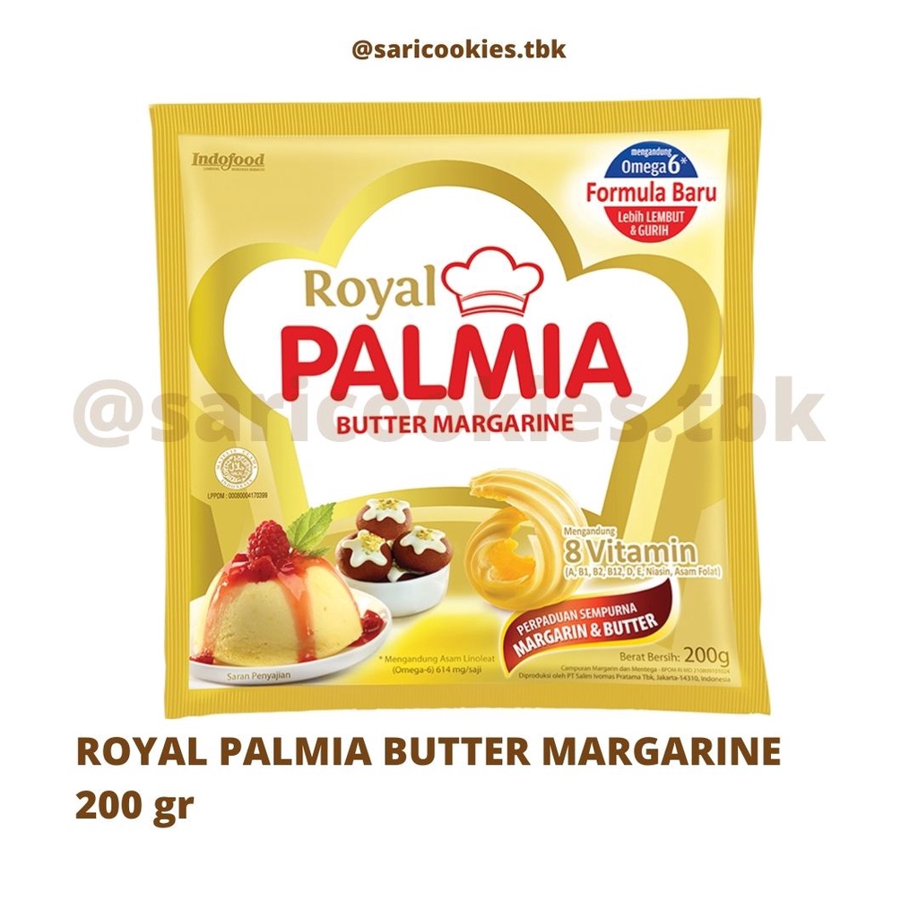 

ROYAL PALMIA BUTTER MARGARINE 200gr