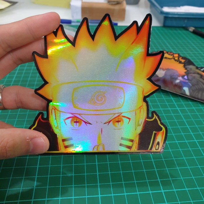 

Sticker Hologram Anime - PSH147 - Besar - Naruto Aura