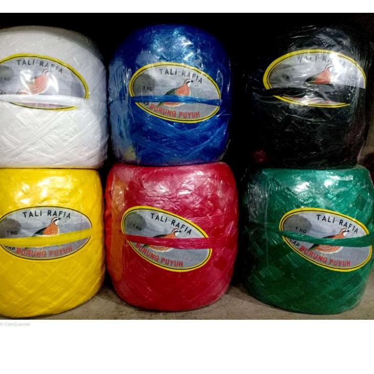 

Tali Rafia Cap Puyuh 1 Kg Warna Warni Merah Biru Hijau Hitam Putih Kuning 이