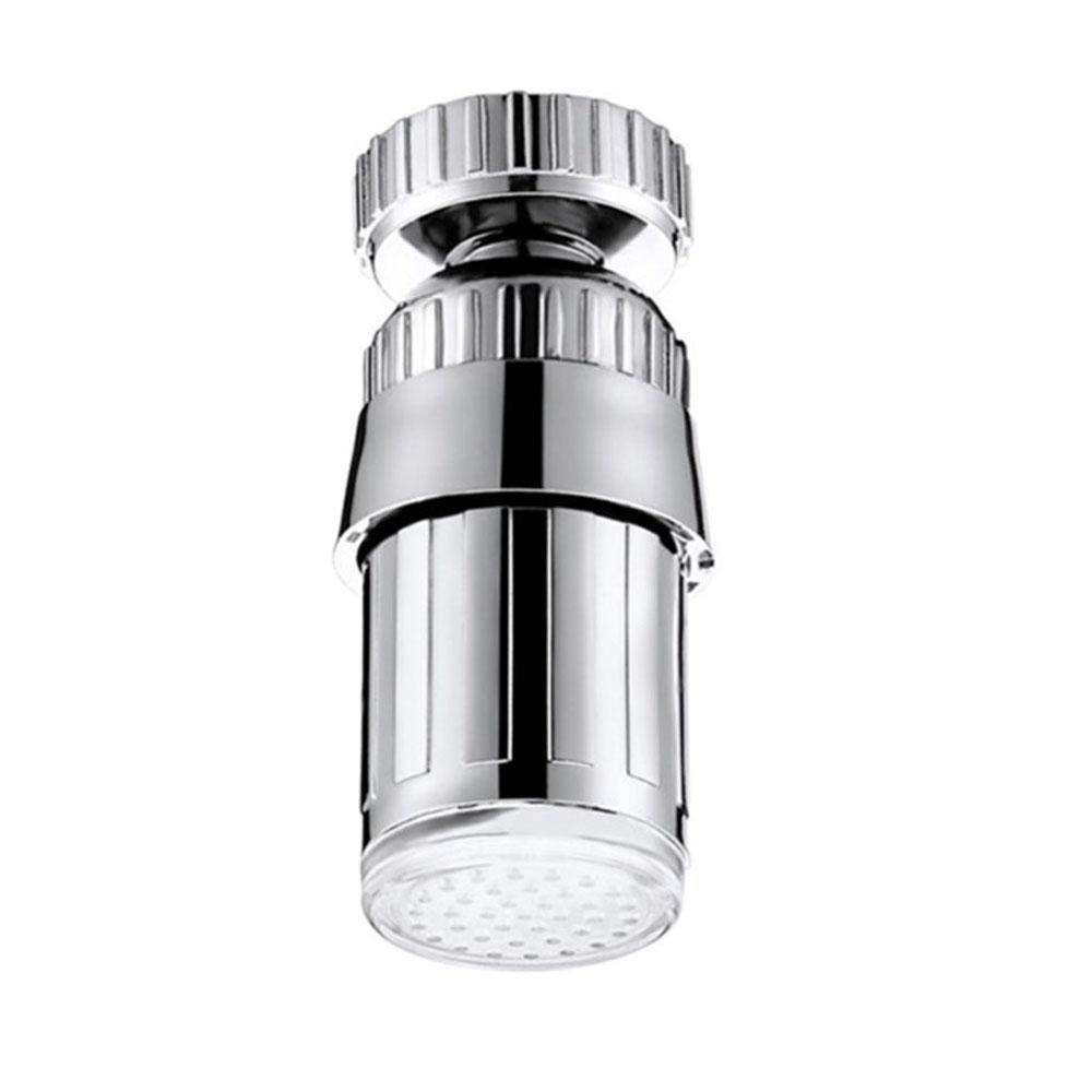 Solighter360° Keran LED Nyala Rotasi Otomatis Keran Air RGB Dapur